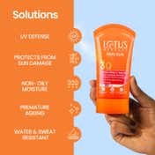 Lotus Herbals Safe Sunblock Cream Pa++ SPF 30 - (100g)