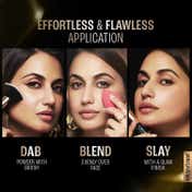 Lakme Forever Matte Face Powder Matte Finish Oil Cointrol for Rosy Glow Warm - Pink (40 g)