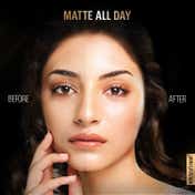 Lakme Forever Matte Face Powder Matte Finish Oil Cointrol for Rosy Glow Soft - Pink (40 g)