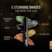 Lakme Unreal Precision Liquid Eye Liner Lightweight & Smudgeproof Eye Liner Sparkling Olive (4.5 ml)