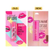 Lakme Lip Love Chapstick Lip Balm - Strawberry (4.5g)