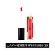 Lakme Absolute Matte Melt Liquid Lip Color - Rhythmic Red (6 ml)