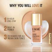 Lakme Primer + Matte Face Base Medium Combo
