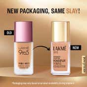 Lakme 9to5 Powerplay Priming Foundation Built in Primer Long-Lasting SPF 20 - Cool Cinnamon (25 ml)