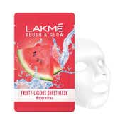 Lakme Blush & Glow Watermelon Sheet Mask (25ml)