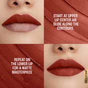 Lakme 9to5 Powerplay Priming Matte Lipstick Lasts 16hrs - Red Rust (3.6 g)