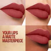 Lakme 9to5 Powerplay Priming Matte Lipstick Lasts 16hrs - Roseatte Red (3.6 g)
