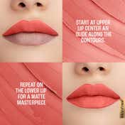 Lakme 9to5 Powerplay Priming Matte Lipstick Lasts 16hrs - Coral Date (3.6 g)