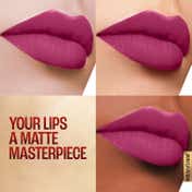 Lakme 9to5 Powerplay Priming Matte Lipstick Lasts 16hrs - Plum Pick (3.6 g)