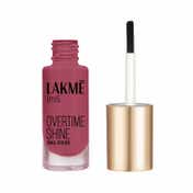 Lakme 9To5 Overtime Shine Nail Colour - Scarlet Blaze (6 ml)