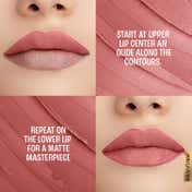 Lakme 9to5 Powerplay Priming Matte Lipstick Lasts 16hrs - Blushing Nude (3.6 g)