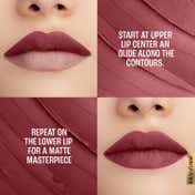 Lakme 9to5 Powerplay Priming Matte Lipstick Lasts 16hrs - Rosy Sunday (3.6 g)