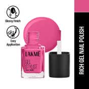 Lakme Absolute Gel Stylist Nail Color - Pink Date (12 ml)