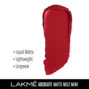 Lakme Beyond Matte Lip Liquid - Indie Maroon (2.4 ml)