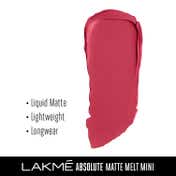 Lakme Beyond Matte Lip Liquid - Pink Footprint (2.4 ml)