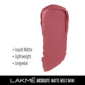 Lakme Beyond Matte Lip Liquid - Nude Umbrella (2.4 ml)