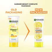 Garnier Bright Complete Vitamin C Facewash (100g)