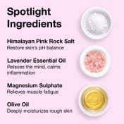 Soulflower Lavender With Himalayan Pink Rock Bath Salt (500 g)