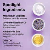 Soulflower Lavender Aroma Bath Salt (500 g)