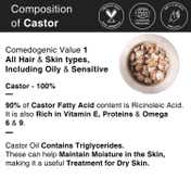 Soulflower Cold Pressed Castor Oil For Hair & Skin - (225ml)