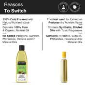 Soulflower Cold Pressed Castor Oil For Hair & Skin - (225ml)