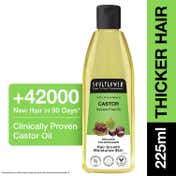 Soulflower Cold Pressed Castor Oil For Hair & Skin - (225ml)