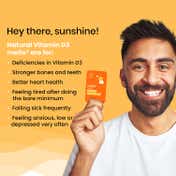 Wellbeing Nutrition Melts into Natural Vitamin-D3 Oral Thin Strip 30's - Pack of 2 Combo