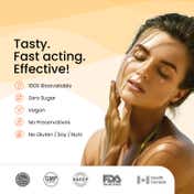 Wellbeing Nutrition Melts into Natural Vitamin-D3 Oral Thin Strip 30's - Pack of 2 Combo