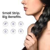 Wellbeing Nutrition Melts into Healthy Hair Oral Thin Strip 30's - Pack of 2 Combo