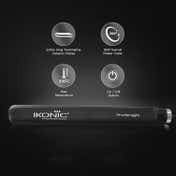 Ikonic Professional Pro Straight Hair Straightener (Black)