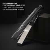 Ikonic Professional Pro Straight Hair Straightener (Black)