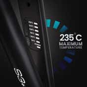 Ikonic Professional S3 Hair Straightener (Black)