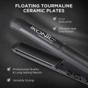 Ikonic Professional Glam Hair Straightener (Black)