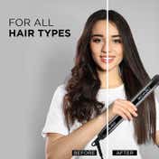Ikonic Professional Glam Hair Straightener (Black)