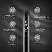Ikonic Professional Glam Hair Straightener (Black)
