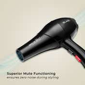 Ikonic Professional Blaze Hair Dryer (Black)
