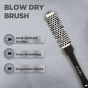 Ikonic Professional Blow Dry Brush - BDB 25 (Black & Grey)