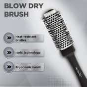Ikonic Professional Blow Dry Brush - BDB 32 (Black & Grey)