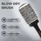 Ikonic Professional Blow Dry Brush - BDB 52 (Black & Grey)