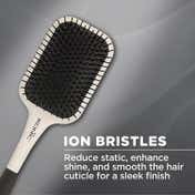 Ikonic Professional Artistic Paddle Brush (White & Black)