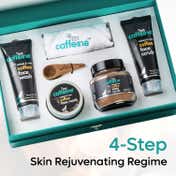 mCaffeine Coffee Mood Skin Care Gift Kit for Women & Men (4 Pcs)