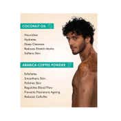 mCaffeine Naked & Raw Coffee Body Scrub (100g)