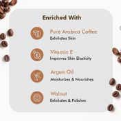 mCaffeine Naked & Raw Tan Removal Coffee Face Scrub - (100g)