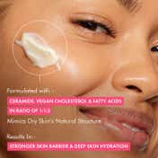 mCaffeine Ceramide Intense Barrier Repair Cream, 72Hrs Deep Moisturization,Dry to Very Dry Skin (50ml)