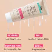 mCaffeine Ceramide Intense Barrier Repair Cream, 72Hrs Deep Moisturization,Dry to Very Dry Skin (50ml)