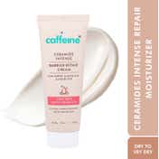 mCaffeine Ceramide Intense Barrier Repair Cream, 72Hrs Deep Moisturization,Dry to Very Dry Skin (50ml)