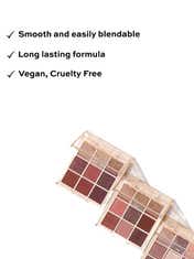 Makeup Revolution Ultimate Nudes Eyeshadow Palette - Dark (9 g)