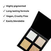 Revolution Pro 4K Highlighter Palette - Gold (16 g)