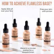Insight Cosmetics Ultra Thin Second Skin Long Wear Foundation - Golden Honey (20 ml)