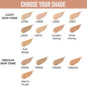 Insight Cosmetics Ultra Thin Second Skin Long Wear Foundation - Golden Honey (20 ml)